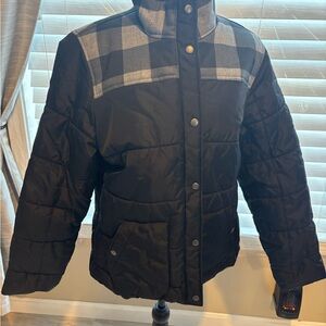 Eddie Bauer Black Quilted Jacket